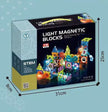 Ciudad Mágica de Luz – Magnetic Tiles con Toboganes y Pelotas Luminosas (75 piezas)