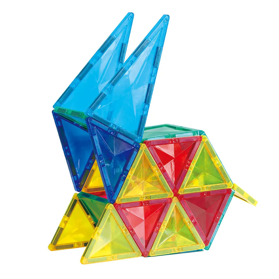 Magnetic MagnaTiles Starshine – 25 piezas para iniciarse en la construcción magnética