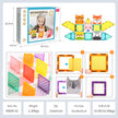 Magnetic Tiles Wonderful Zoo – 62 piezas para construir animales como cebra, conejo y tigre