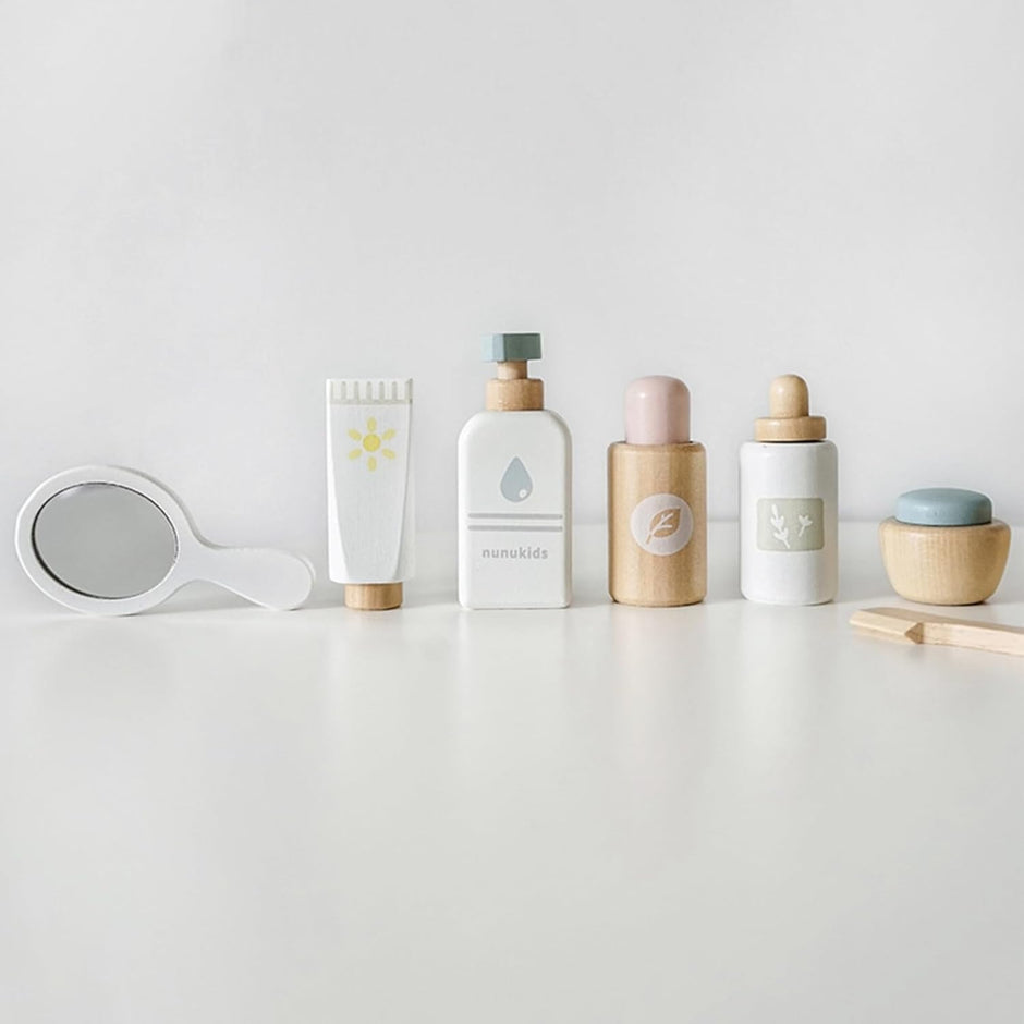 Mini Spa Day – Set de Spa y Maquillaje de Madera para Niños