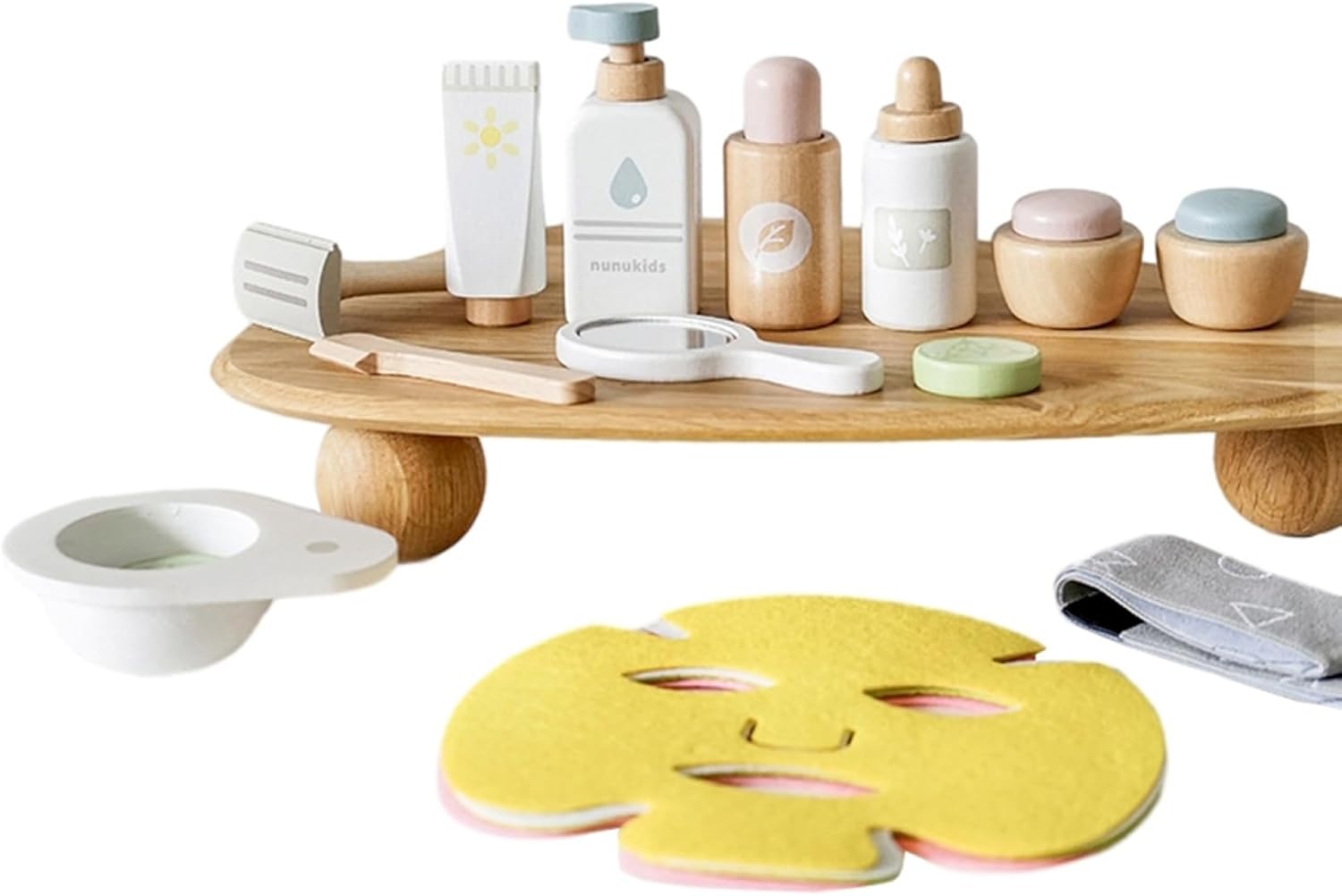 Mini Spa Day – Set de Spa y Maquillaje de Madera para Niños