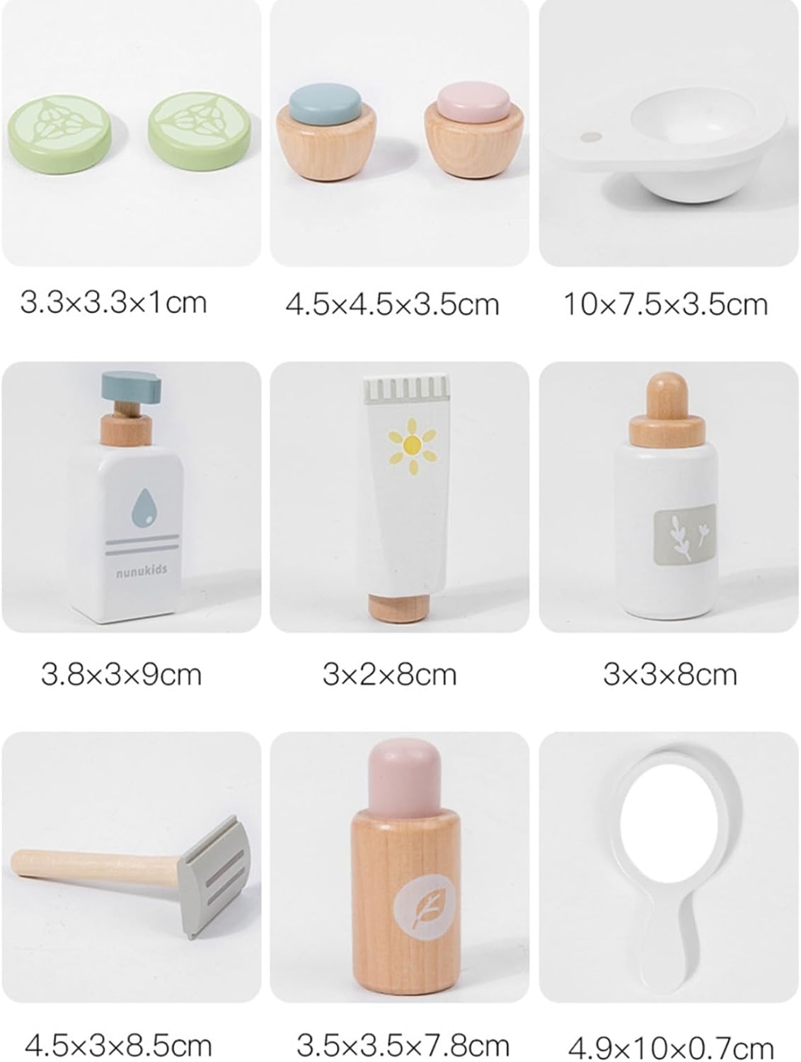 Mini Spa Day – Set de Spa y Maquillaje de Madera para Niños