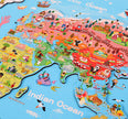 Mapa Mundi Puzzle de Madera – Puzzle educativo por regiones del mundo