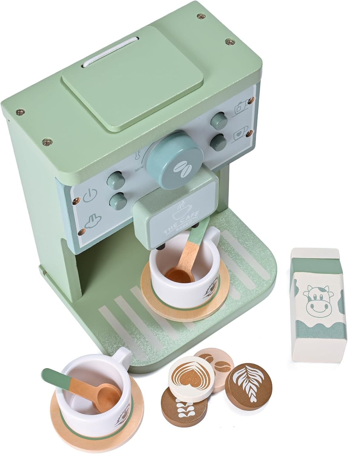 Mini Barista – Máquina de Café de Madera