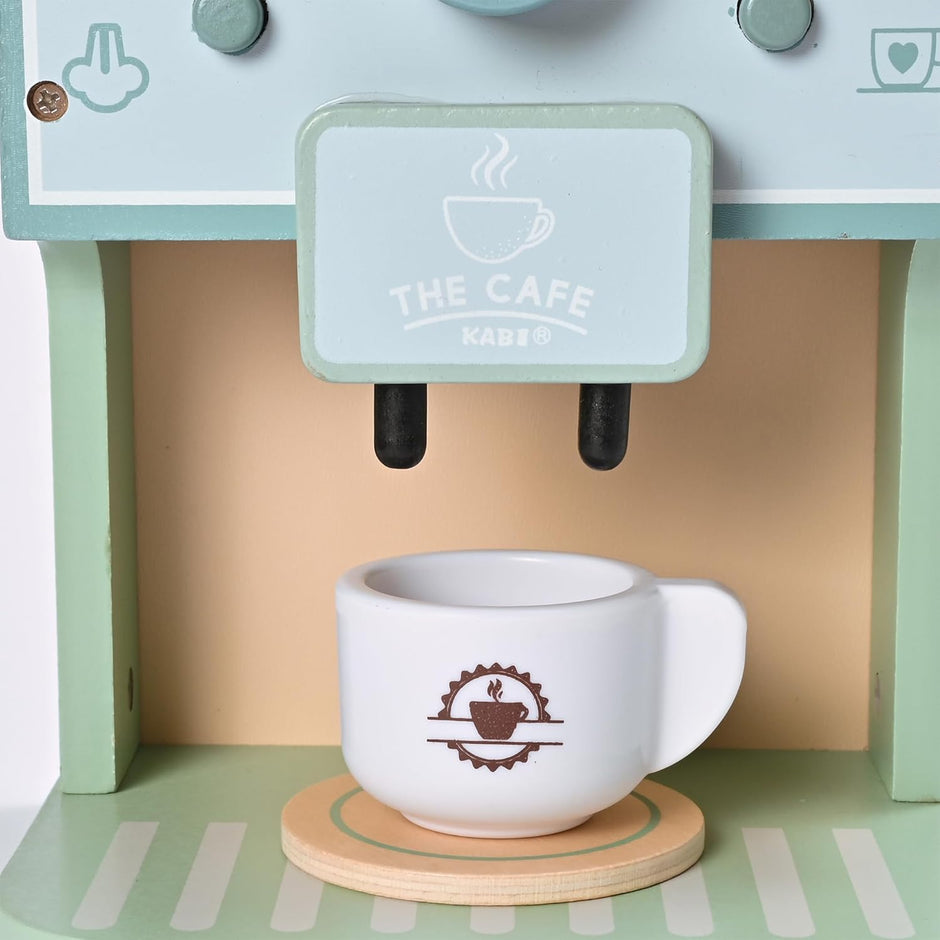 Mini Barista – Máquina de Café de Madera