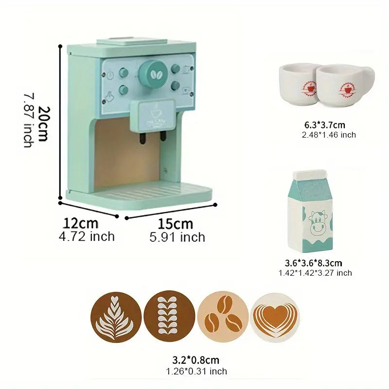 Mini Barista – Máquina de Café de Madera