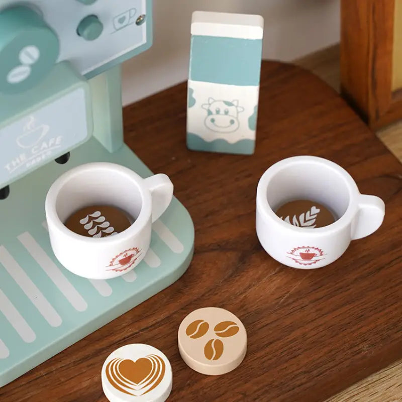 Mini Barista – Máquina de Café de Madera