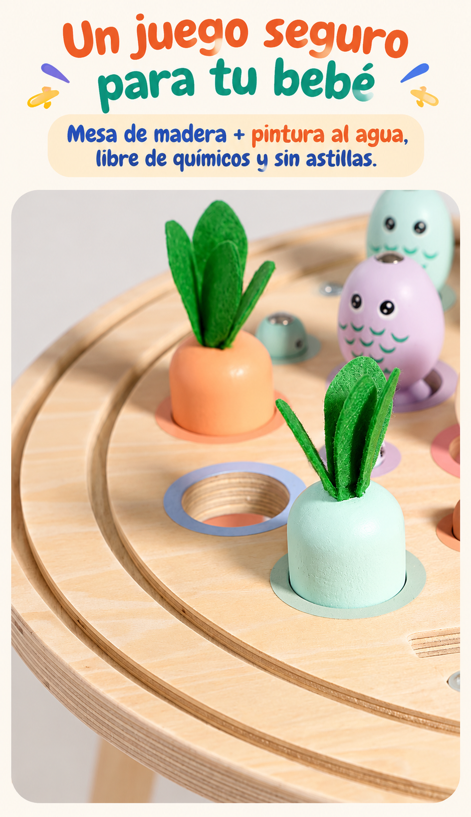Mesa Montessori 10 en 1 – Pequeños Descubrimientos