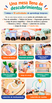 Mesa Montessori 10 en 1 – Pequeños Descubrimientos