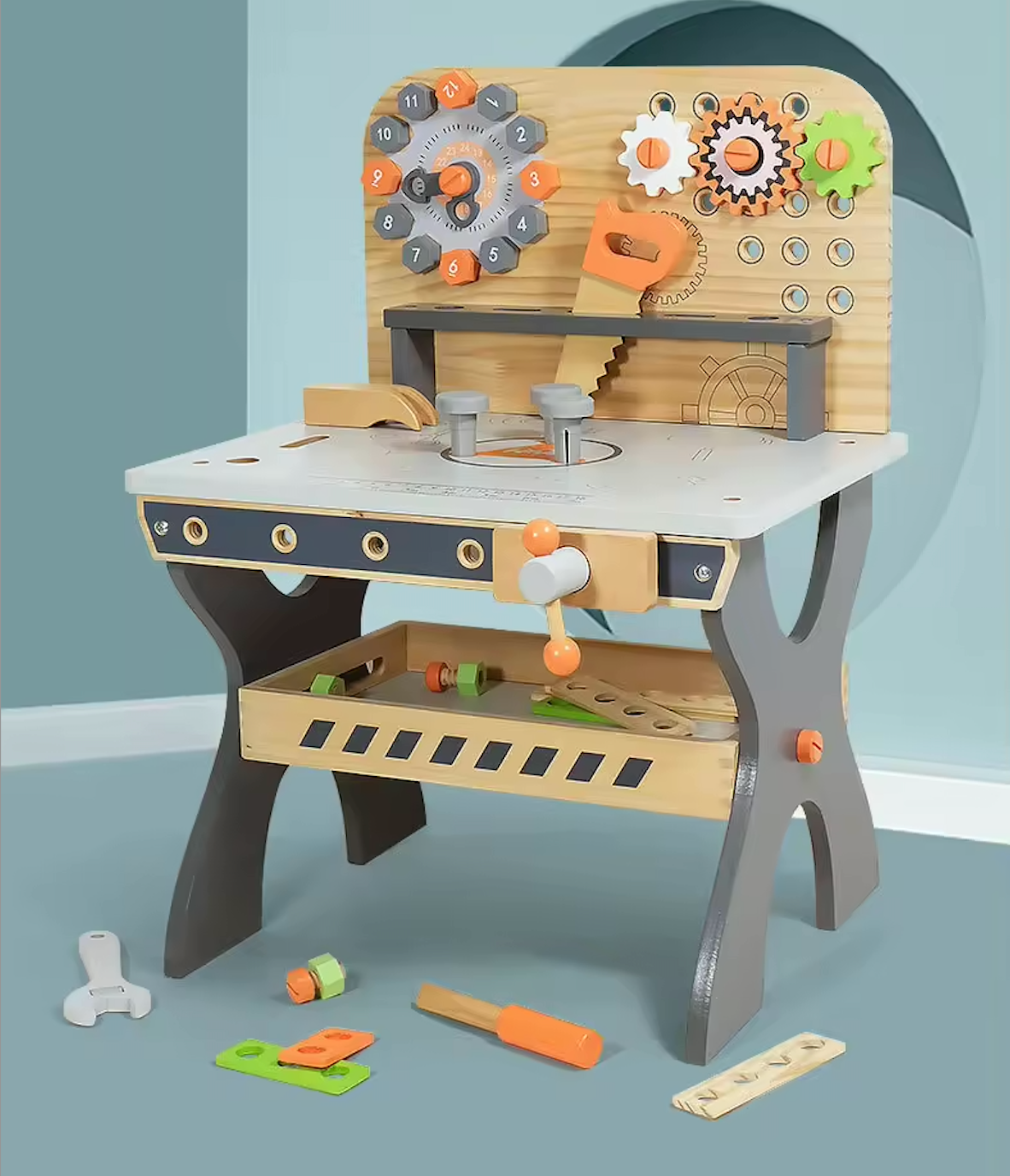 Workbench Constructor – Estación de Herramientas Intermedia Montessori