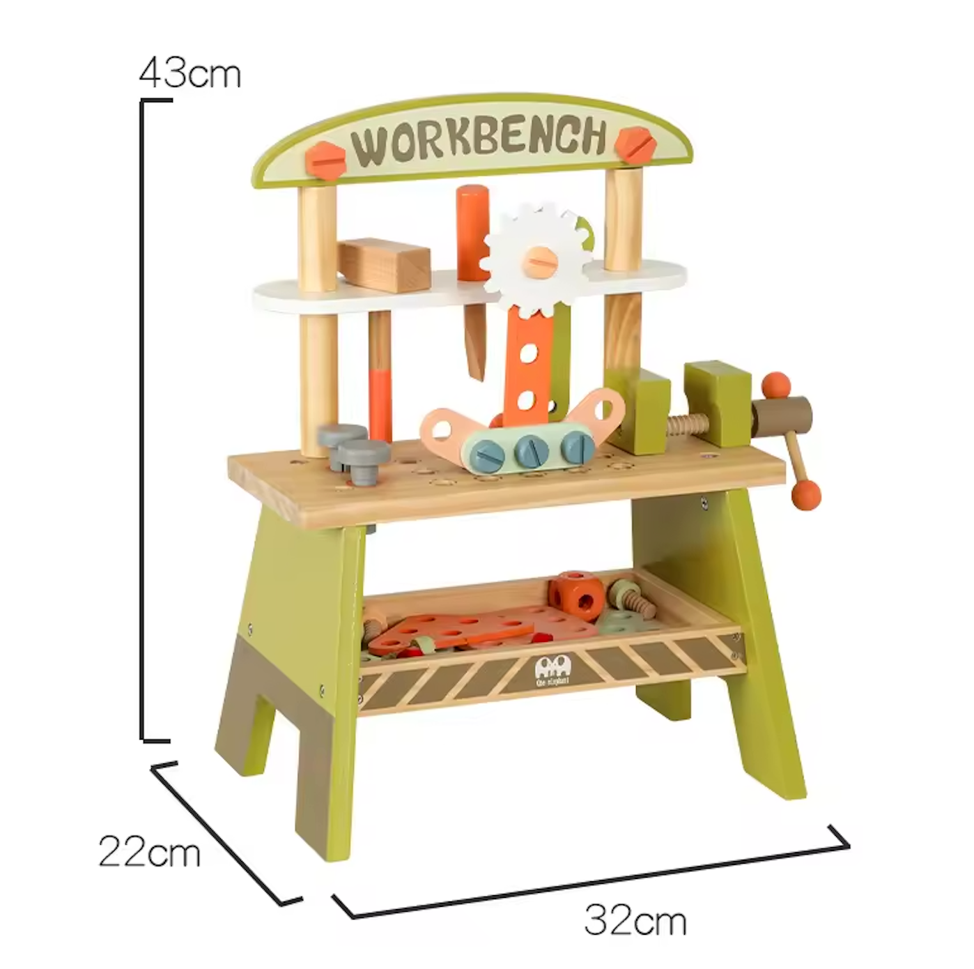 Mini Workbench – Mi Primera Mesa de Herramientas Montessori