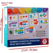 Number Cognitive Operation – Juego Montessori para Contar, Clasificar y Aprender Operaciones Matemáticas