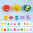 Number Cognitive Operation – Juego Montessori para Contar, Clasificar y Aprender Operaciones Matemáticas