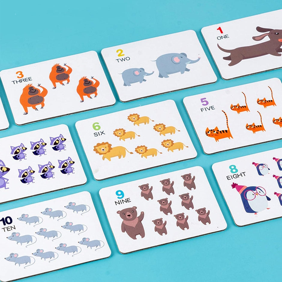 Number Cognitive Operation – Juego Montessori para Contar, Clasificar y Aprender Operaciones Matemáticas