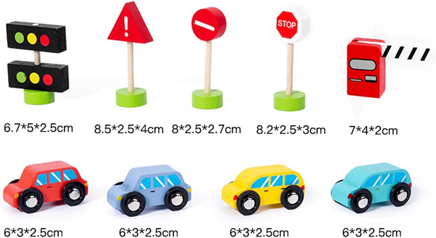 Centro de Estacionamiento de Madera – Parking de 3 Niveles con Rampas, Ascensor y Accesorios