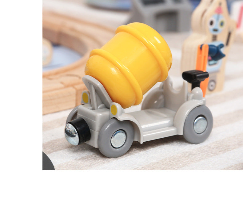 Estación Espacial de Madera con Tren y Astronautas – 89 Piezas para una Aventura Galáctica