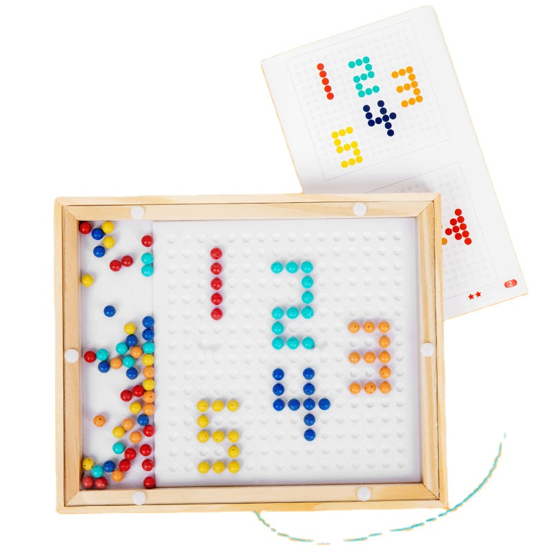Tablero de Bolitas Magnéticas “Aprendo y Creo”