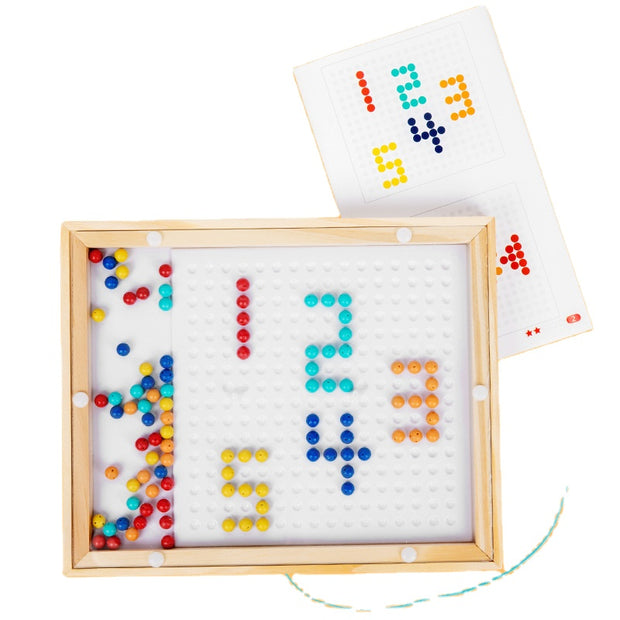 Tablero de Bolitas Magnéticas “Aprendo y Creo”