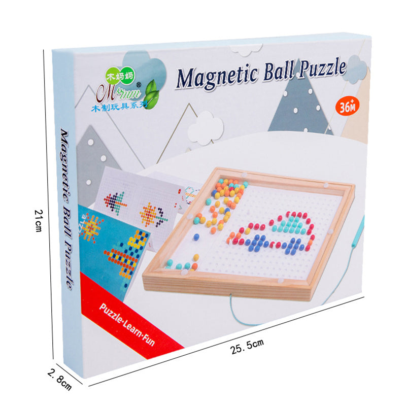 Tablero de Bolitas Magnéticas “Aprendo y Creo”