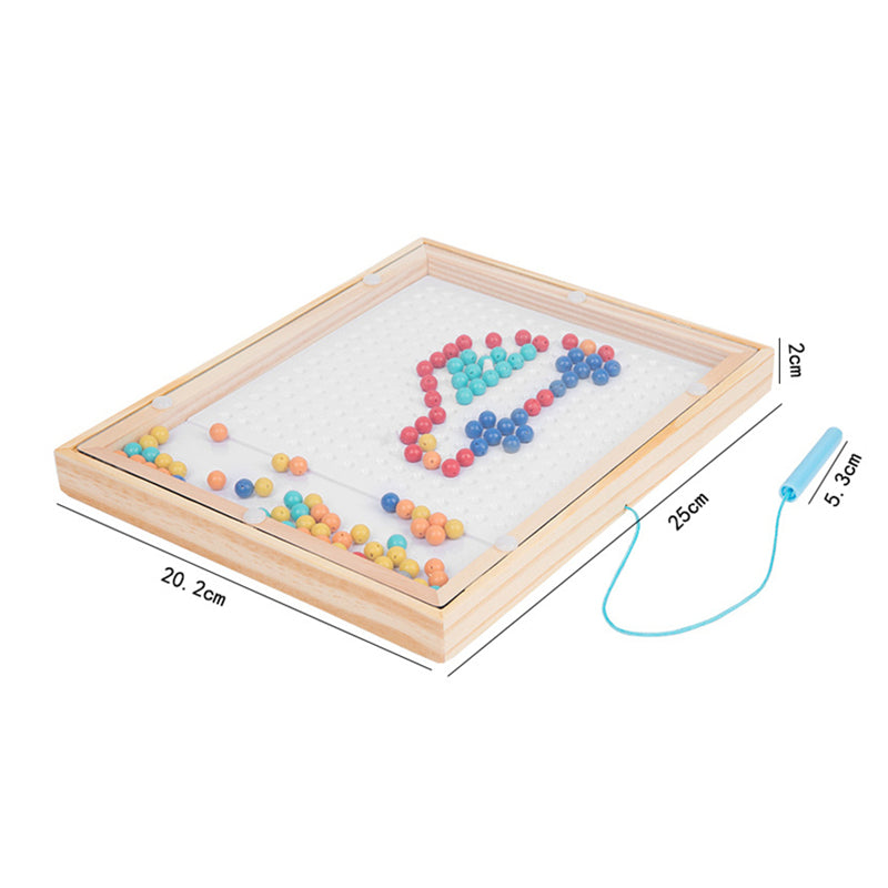 Tablero de Bolitas Magnéticas “Aprendo y Creo”