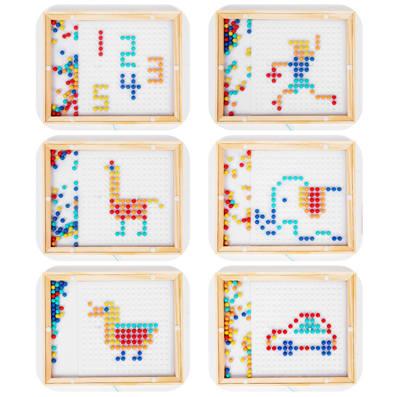 Tablero de Bolitas Magnéticas “Aprendo y Creo”