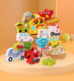 Rompecabezas de Vehículos Abecedario – ¡Apila, Aprende y Juega!
