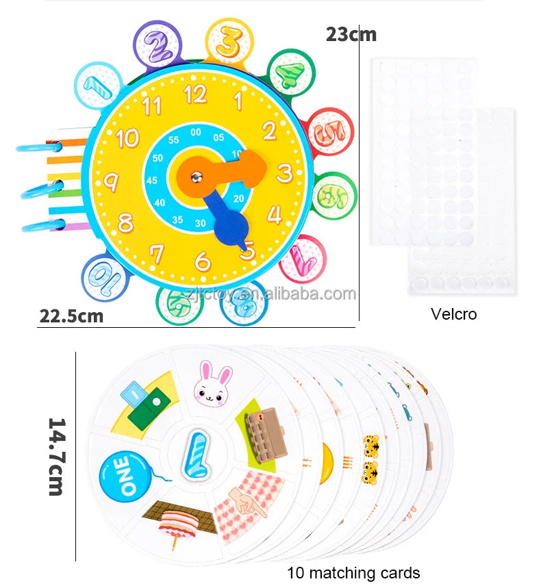 Reloj Interactivo de Hora y Aprendizaje Cod1