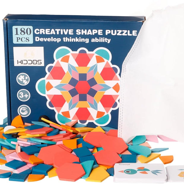 Rompecabezas Creativo de Figuras “Pequeños Genios”