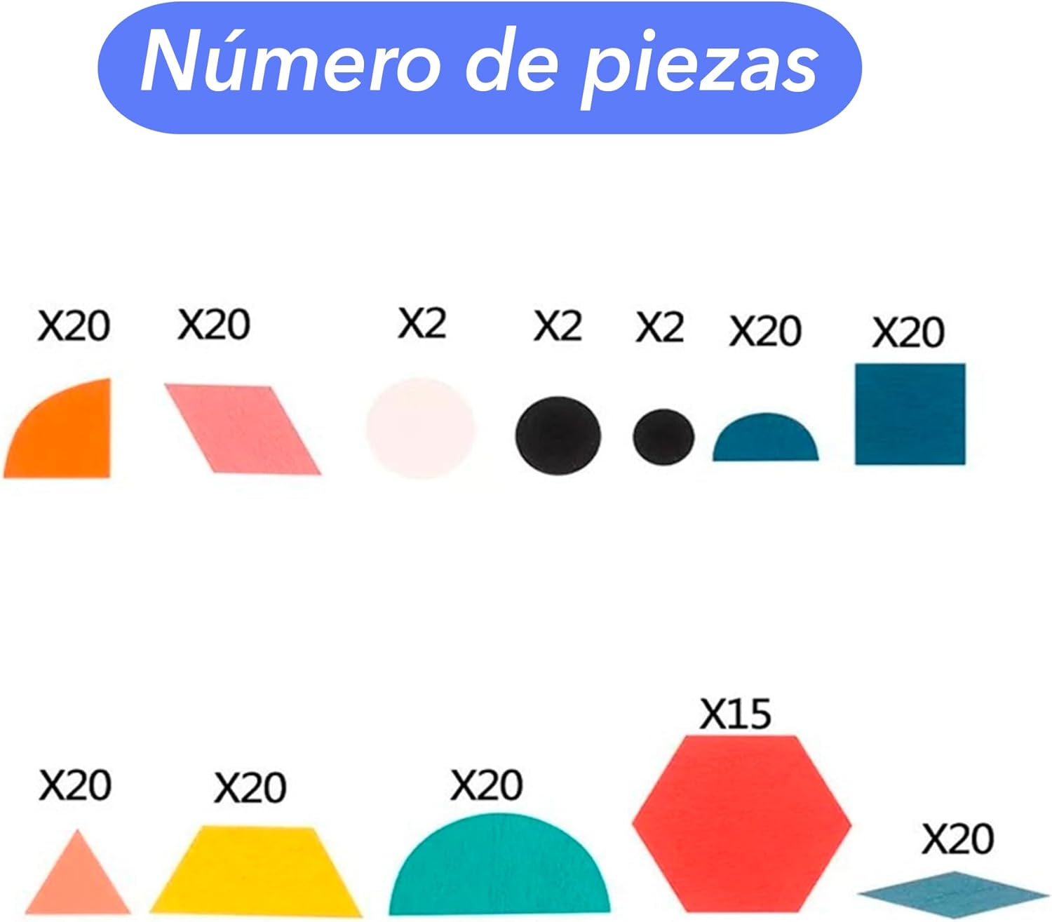 Rompecabezas Creativo de Figuras “Pequeños Genios”