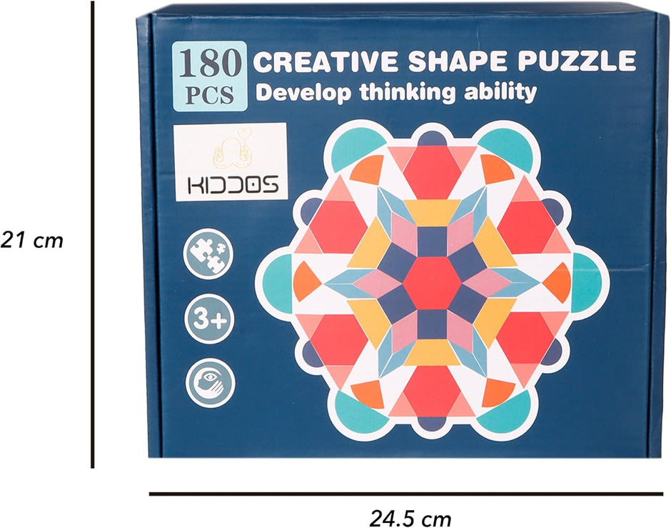 Rompecabezas Creativo de Figuras “Pequeños Genios”