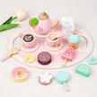 Tea Time Blossom – Set de Té de Madera