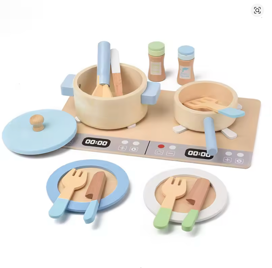 Mini Chef Studio - Set de Cocina de Madera