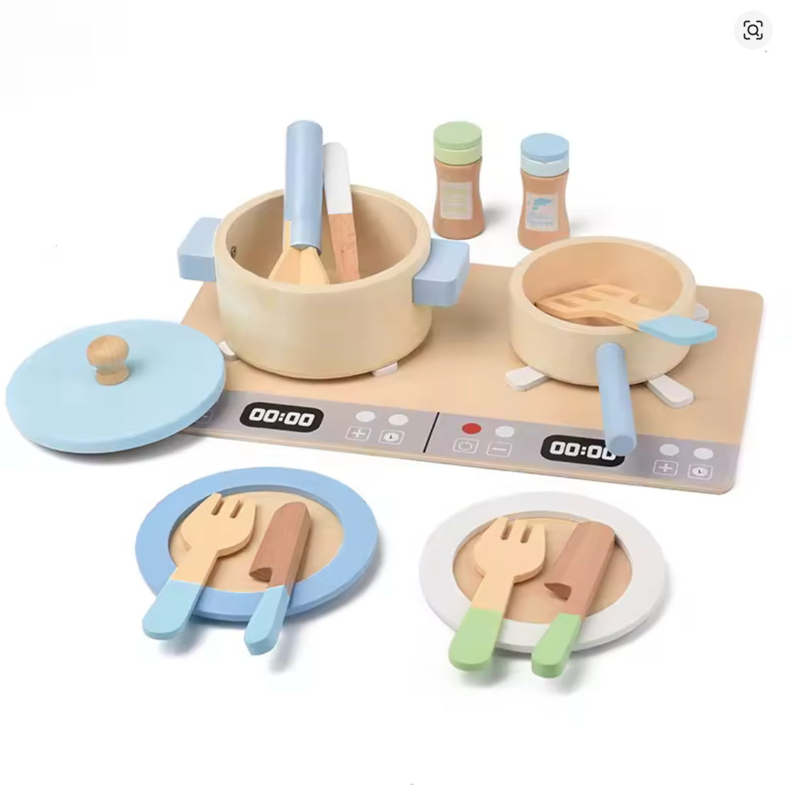 Mini Chef Studio - Set de Cocina de Madera