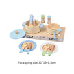 Mini Chef Studio - Set de Cocina de Madera