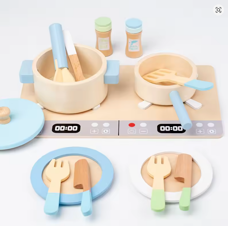Mini Chef Studio - Set de Cocina de Madera