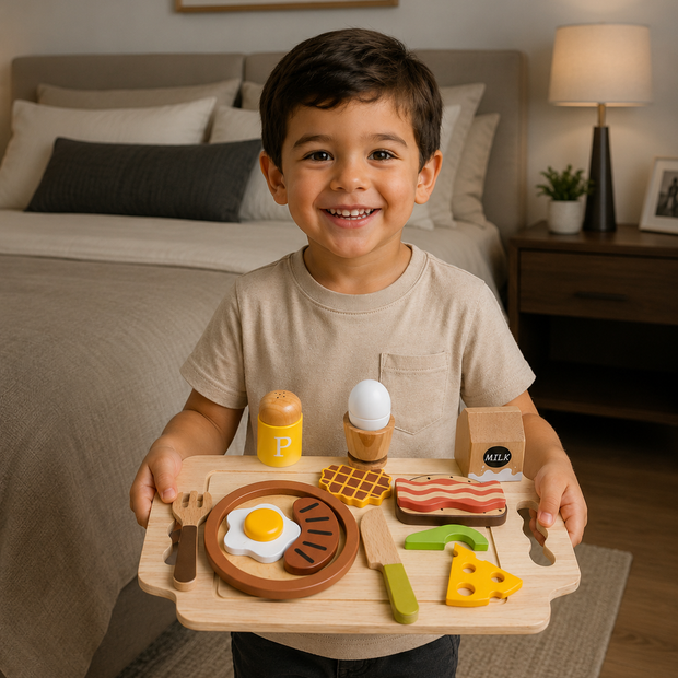 Desayuno a la cama - Set de Cocina para Pequeños Chefs