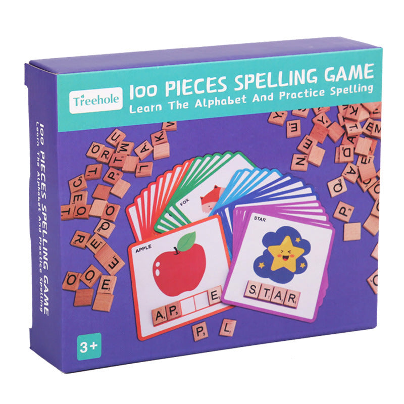 Mi Primer Scrabble Montessori – Set de Spelling en Madera