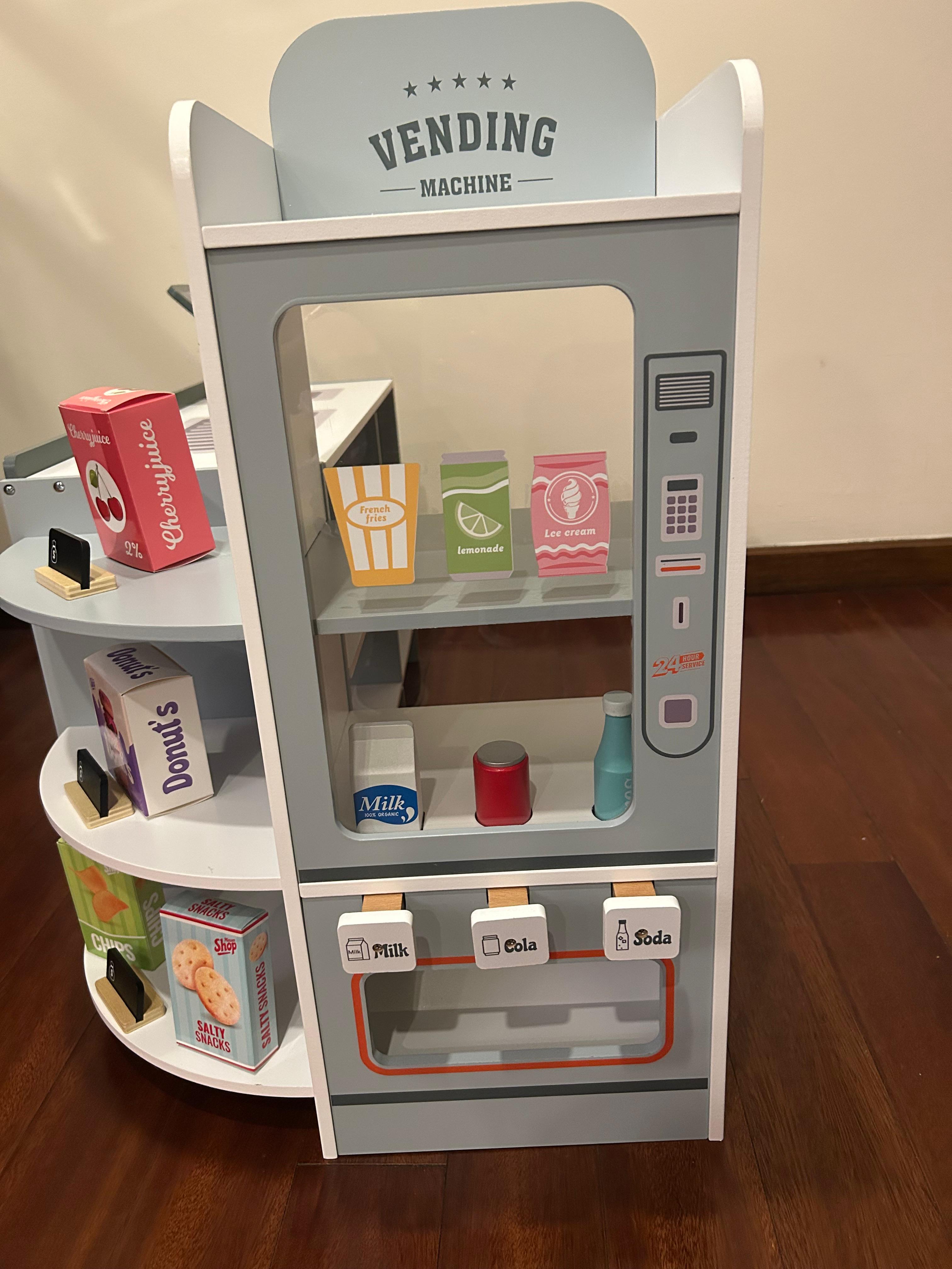 Mini Supermercado Montessori “Pequeños Compradores” – Juguete de Madera