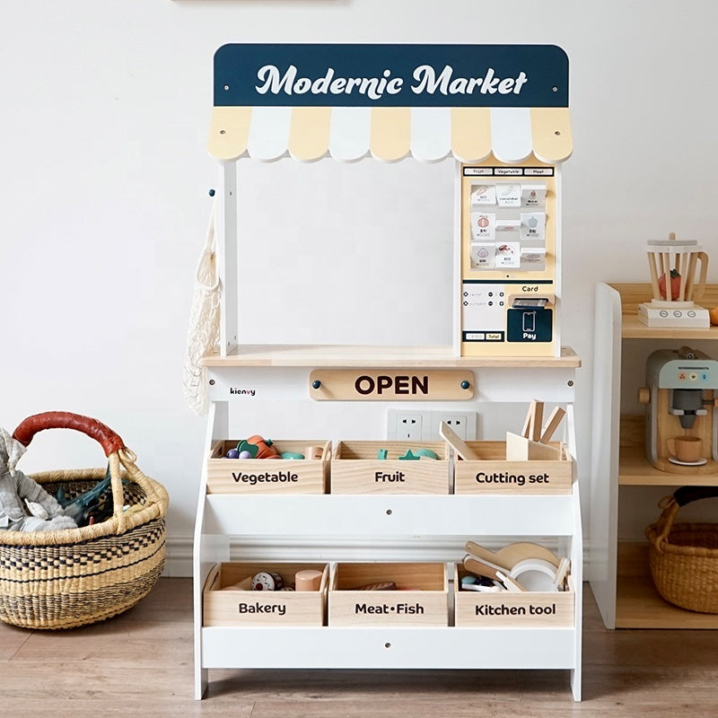 Supermercado de Madera Modern Market