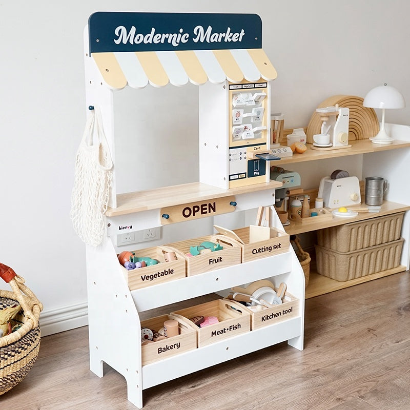 Supermercado de Madera Modern Market